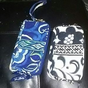 2 Vera Bradley Zipper Pouches